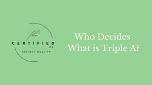 Who decides what is Triple A