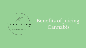 Benefits of juicing cannabis