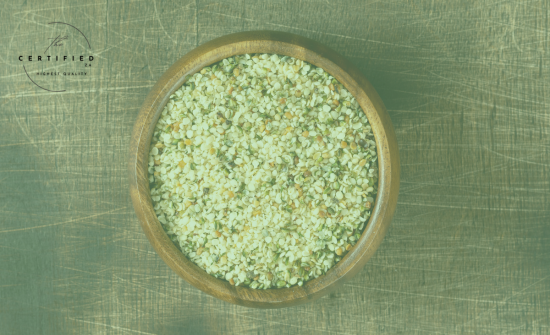 cannabis an hemp seed