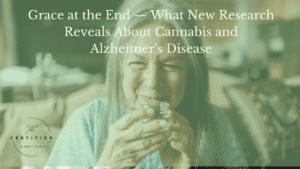 2025 review of 45 studies shows how CBD acts on amyloid and inflammation in Alzheimer's. A 2026 clinical trial shows a THC/CBD combination easing dementia agitation.