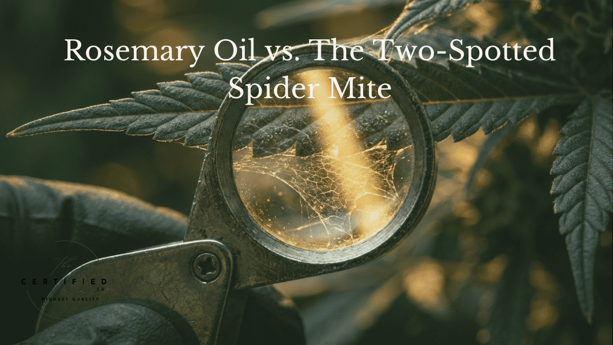 Rosemary Oil vs. the Two-Spotted Spider Mite — A Grower's Guide