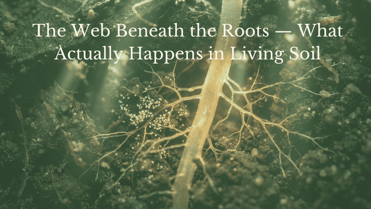 ow a mycorrhizal fungus reshapes the bacteria living around a root — and what that means for cannabis living soil.